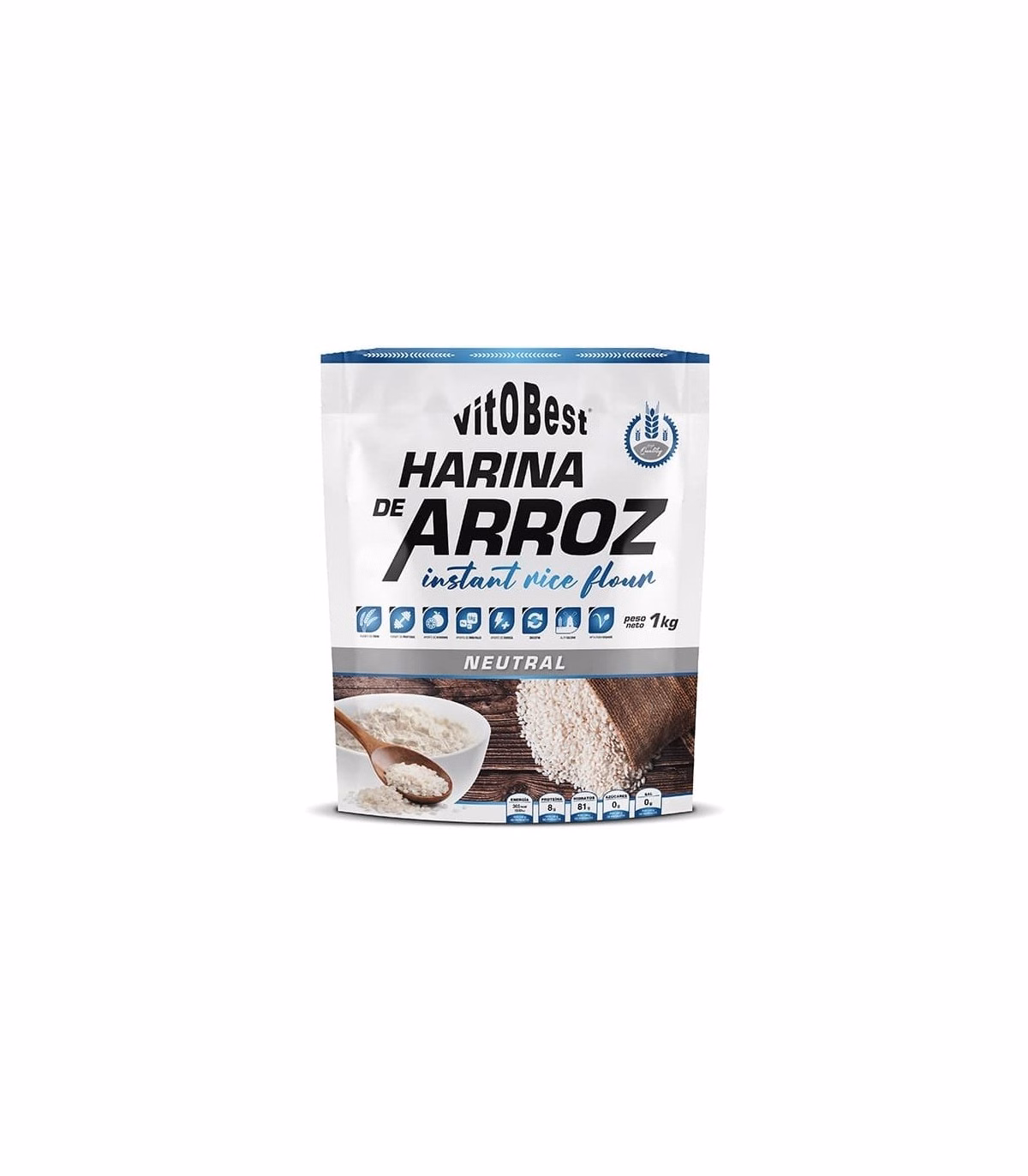 Vitobest Harina De Arroz de VitoBest — FSC TopNutrition — Foto 1