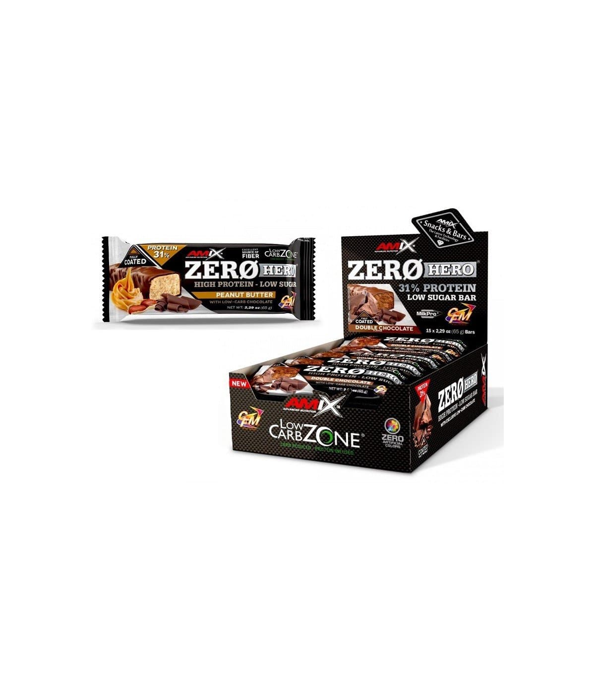 Amix Zero Hero 31% Barra Proteica