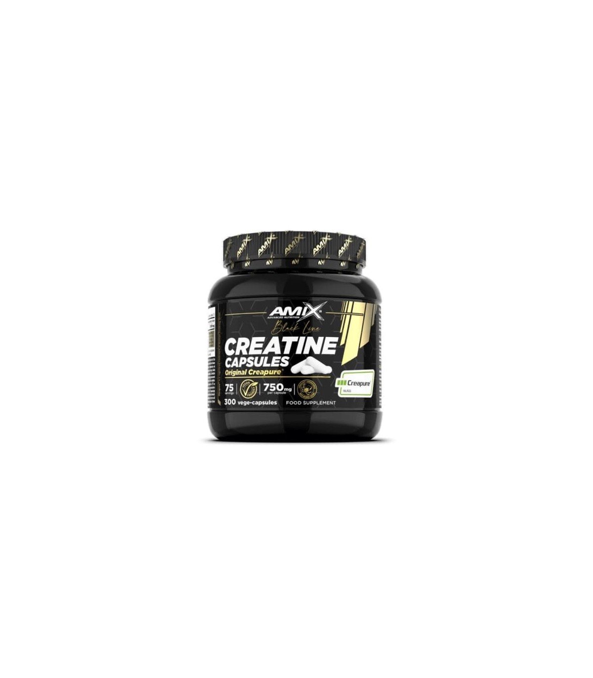 Amix Black Line Creatina Creapure Vege-Caps